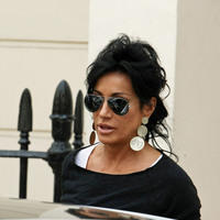 Nancy Dell'Olio is seen leaving a medical building on Harley Street | Picture 101290